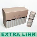 Factory direct exclusive design fancy logo book-shaped box tube packaging